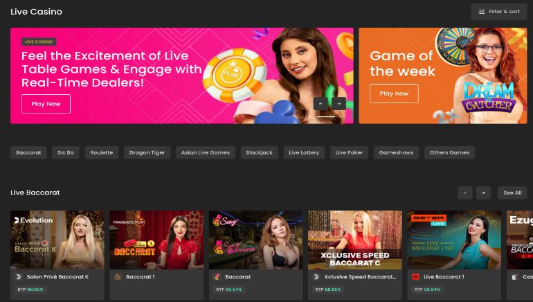 M88.io Casino屏幕截图3