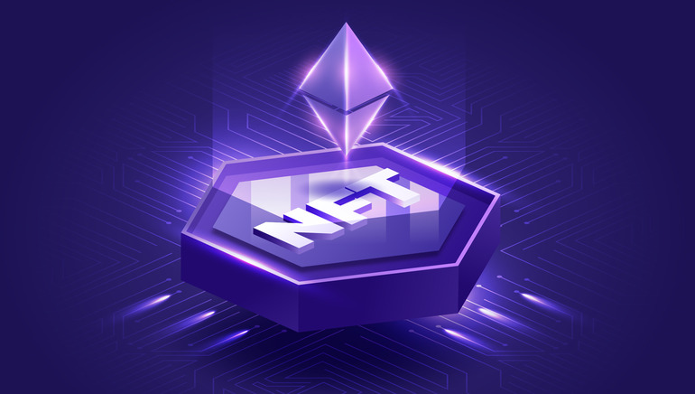 NFT和游戏元素坠落。